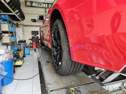 [WHEEL] 아우디 RS7 4K 최신형 개조와 함께, A 스타일 커스텀 풀 단조휠 장착! / 충청 금산