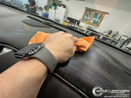 쉐보레 말리부 내부 대시보드 자국 손상 실내복원 / 인천 남동