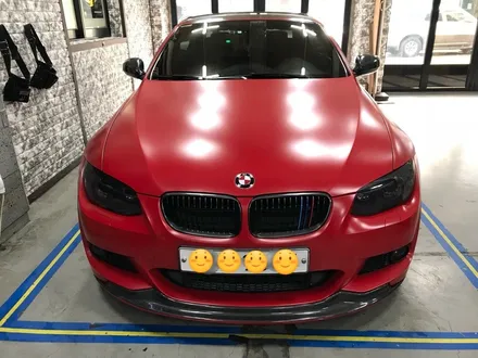 부천랩핑 크롬랩핑 bmwe93컨버터블 래드크롬 전체래핑 시공 모터가드존 본점 시공 / 부천 상이로