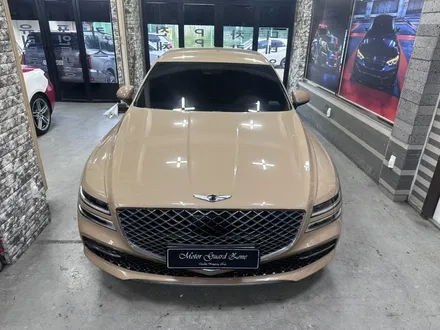 현대 신형 제네시스 g80 아빠들 차?스포티한 컬러로 업그레이드 랩핑 성공!! / 부천 상이로