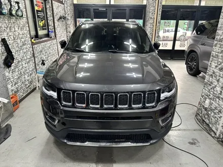 [부천 랩핑] jeep 컴패스 랩핑 다크 그린 전체랩핑 모터가드존 본점 / 부천 상이로