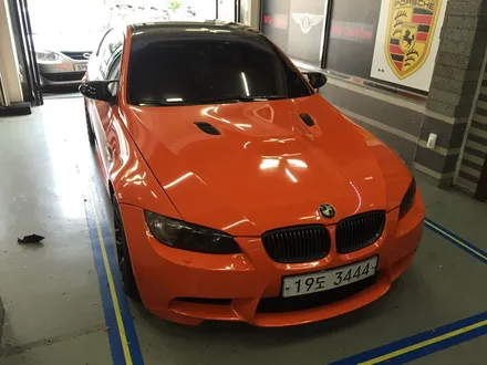 부천 랩핑 bmw m3 랩핑 오렌지 전체랩핑 버넌 오렌지 랩핑 / 부천 상이로