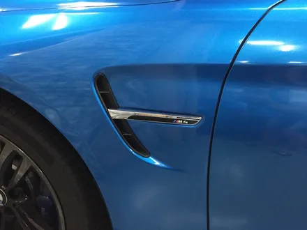 부천 랩핑 bmw m4랩핑  브라이트 블루 메탈릭 유광 전체랩핑 인천랩핑 / 부천 상이로
