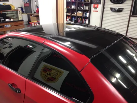 부천랩핑 bmw e93 328컨버터블 사틴 카마인 래드 전체랩핑 부천 반무광전체랩핑 / 부천 상이로