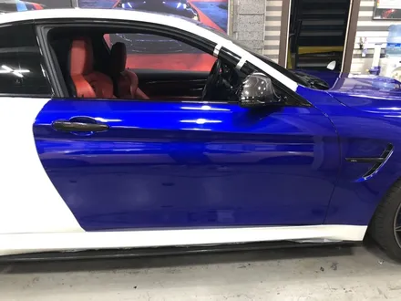 bmw m4 라즈베리 블루 랩핑으로 페인트워크에디션 으로 완성하기! / 부천, 광명, 시흥