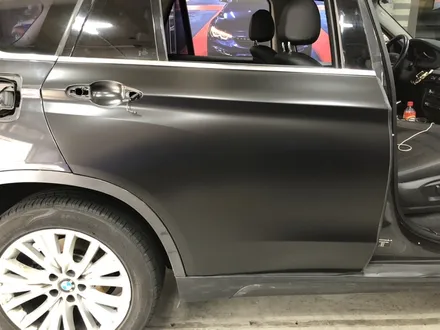bmw x5 사틴 블랙 랩핑 시공 쉐도우블랙 전체랩핑 완성! / 부천, 광명, 시흥