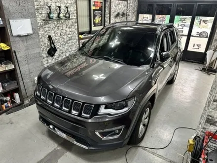 [부천 랩핑] jeep 컴패스 랩핑 다크 그린 전체랩핑 모터가드존 본점 / 부천 상이로