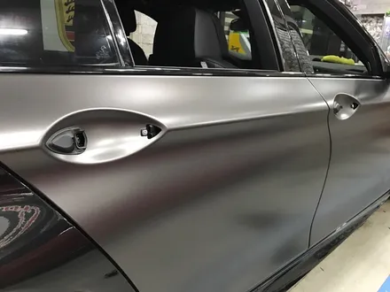 부천 랩핑 bmw f10 m5 사틴 다크 그레이 전체랩핑 프로즌 그레이 랩핑 / 부천 상이로