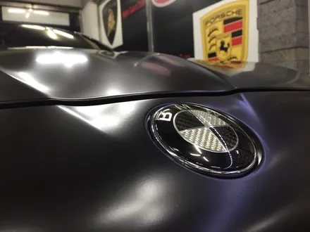 부천랩핑 bmw f10 530d 사틴 블랙 전체랩핑 반무광 랩핑 블랙포스 / 부천 상이로