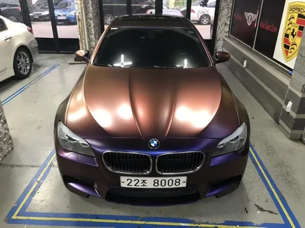 부천자동차랩핑 bmw m5 사틴 롤링썬더필름 카멜레온 전체랩핑시공 / 부천, 광명, 시흥
