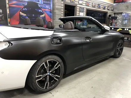 2022 bmw 420i 컨버터블  사틴 블랙 랩핑으로 업그레이드하기!! / 부천, 광명, 시흥