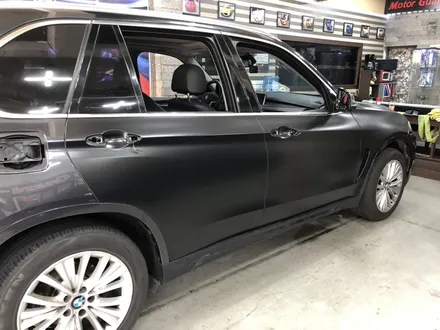bmw x5 사틴 블랙 랩핑 시공 쉐도우블랙 전체랩핑 완성! / 부천, 광명, 시흥