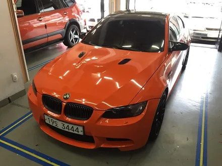 부천 랩핑 bmw m3 랩핑 오렌지 전체랩핑 버넌 오렌지 랩핑 / 부천 상이로