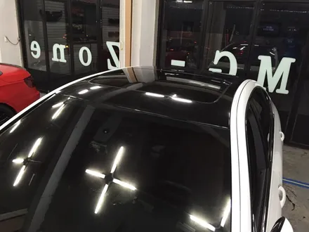 부천랩핑 bmw 520d 블랙유광 루프스킨랩핑 및 라이트 블랙베젤 필름 랩핑 / 부천 상이로