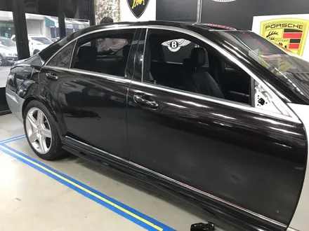 부천랩핑 #벤츠s500 3m 에보블랙 전체래핑 시공 #s클래스블랙랩핑 / 부천 상이로
