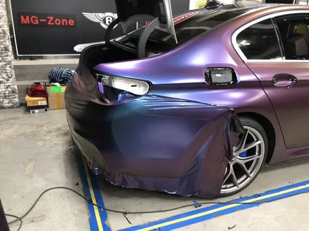 #인천랩핑 #bmw f80 520d 반무광카멜레온필름 사틴러싱립타이트 전체랩핑시공 #이런게 랩핑이야~^^ / 부천 상이로