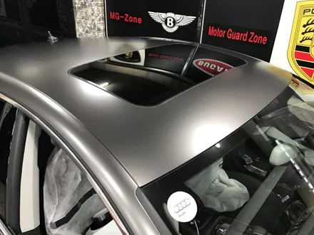 부천 랩핑 아우디 a7 5.5 TDI 사틴 네로 펄 전체랩핑 반무광 다크 그레이 랩핑 / 부천 상이로