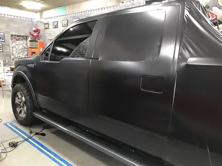 부천래핑 포드 f150 랩터 사틴 블랙 전체랩핑 몬스터차량 / 부천 상이로