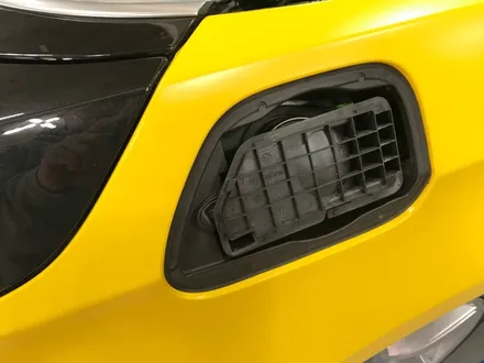 bmw e93 328 컨버터블 반무광랩핑 사틴옐로우 전체랩핑시공 부천랩핑 / 부천 상이로