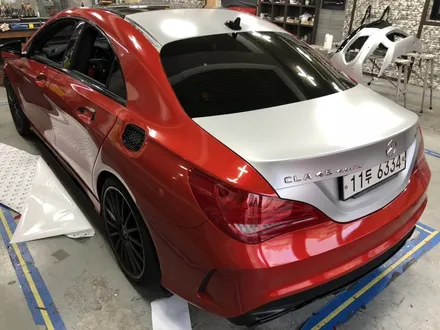 #인천랩핑 벤츠 #cla45amg 드래곤파이어 #래드필름 전체랩핑시공 / 부천 상이로