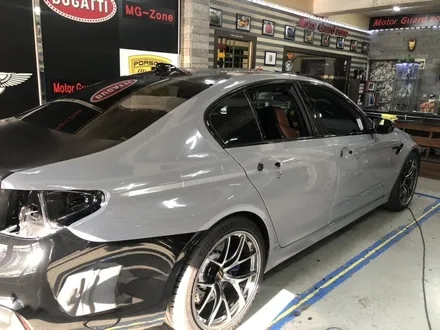 인천부천랩핑 new bmw g30 m5  락그레이필름 전체랩핑시공 완성 / 부천, 광명, 시흥