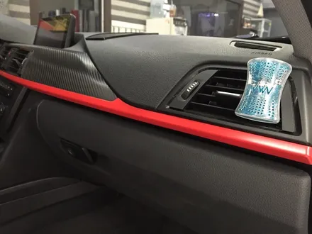 [bmw 320d 랩핑]실내우드랩핑+부천실내랩핑+루프스킨랩핑+카본랩핑+디퓨져랩핑 / 부천 상이로