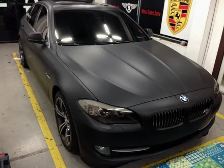 부천 전체 랩핑 bmw 520d 블랙 무광 랩핑 부천 모터가드존 본점 랩핑 / 부천 상이로