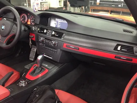 부천랩핑 bmw e93 328컨버터블 사틴 카마인 래드 전체랩핑 부천 반무광전체랩핑 / 부천 상이로