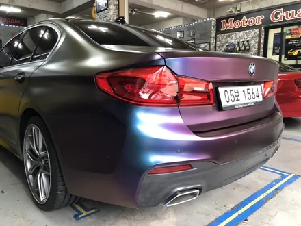 #인천랩핑 #bmw f80 520d 반무광카멜레온필름 사틴러싱립타이트 전체랩핑시공 #이런게 랩핑이야~^^ / 부천 상이로