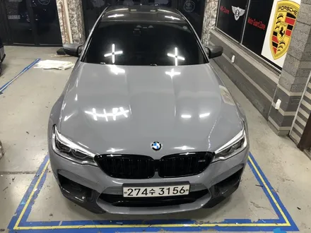 인천부천랩핑 new bmw g30 m5  락그레이필름 전체랩핑시공 완성 / 부천, 광명, 시흥