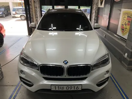 부천랩핑 Bmw x6 화이트펄필름 전체랩핑 모터가드존 / 부천, 광명, 시흥
