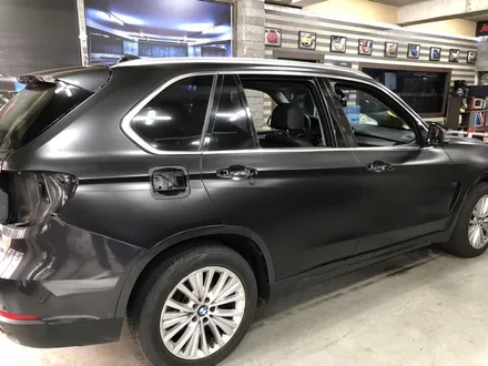 bmw x5 사틴 블랙 랩핑 시공 쉐도우블랙 전체랩핑 완성! / 부천, 광명, 시흥