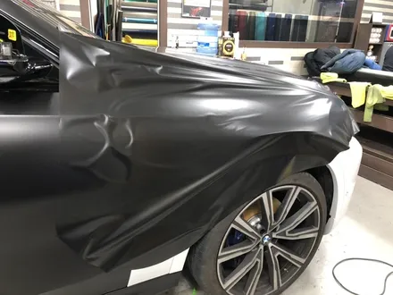 신형 bmw x4 xdrive 40i 사틴 블랙 랩핑 및 크롬 죽이기 작업 / 부천, 광명, 시흥