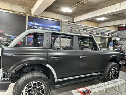 부천 포드 브롱코 사틴 블랙 전체랩핑 완성 ! bronco 블랙에디션 출고~ / 부천 상이로