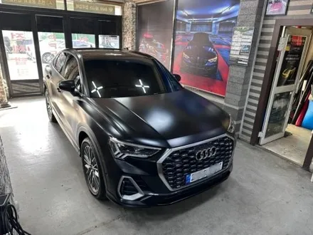 신형 아우디 Q3 40TFSI 사틴블랙 전체 랩핑 이벤트! 순정 같은 고급스러움을 완성한 프리미엄 랩핑 시공 후기 / 부천 상이로