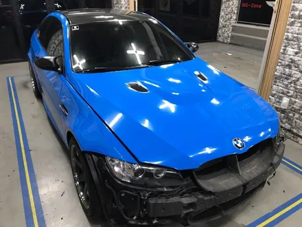 부천래핑 bmw m3 인텐스블루 전체래핑시공 산듯한컬러감!스페셜블루랩핑 / 부천 상이로