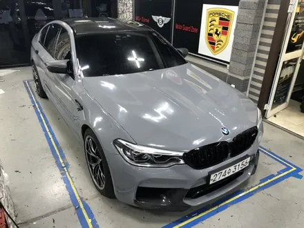 인천부천랩핑 new bmw g30 m5  락그레이필름 전체랩핑시공 완성 / 부천, 광명, 시흥
