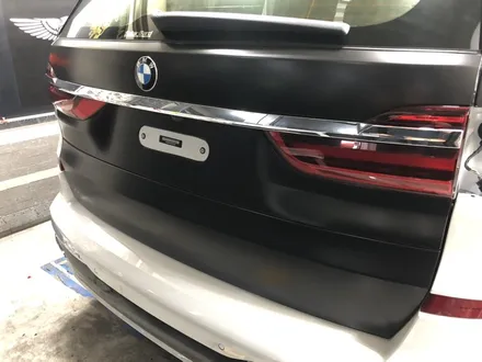 부천랩핑 bmw x7 30d 쉐도우블랙 랩핑 사틴블랙전체랩핑 / 부천, 광명, 시흥