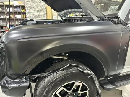 부천 포드 브롱코 사틴 블랙 전체랩핑 완성 ! bronco 블랙에디션 출고~ / 부천 상이로