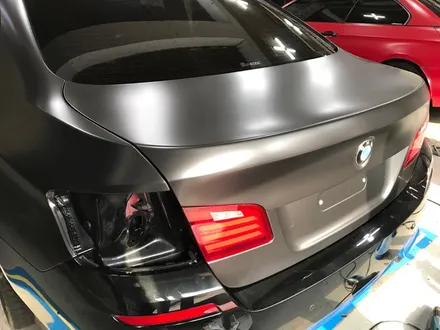 부천 랩핑 bmw f10 m5 사틴 다크 그레이 전체랩핑 프로즌 그레이 랩핑 / 부천 상이로