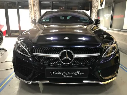 부천랩핑 신형 벤츠 c200카브리올레 3m 미드나잇블루 전체랩핑 시공 / 부천 상이로