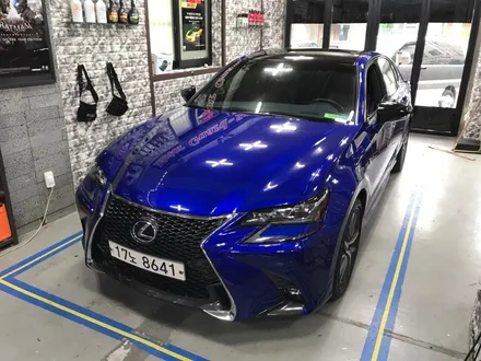 부천상동랩핑 렉서스 gs450ch 블랙유광 루프스킨랩핑 / 부천 상이로