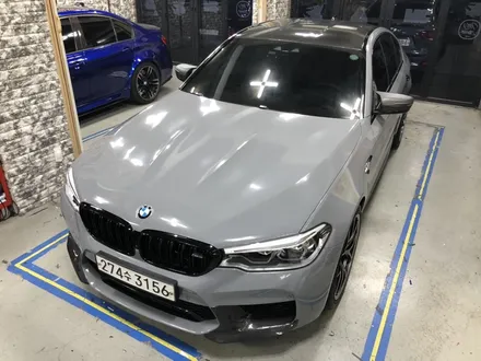 인천부천랩핑 new bmw g30 m5  락그레이필름 전체랩핑시공 완성 / 부천, 광명, 시흥