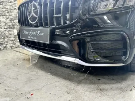 벤츠 신형 glb 35 amg 버건디 래드 마이바흐 스타일 투톤랩핑 및 카본 유광 포인트 랩핑 완성! / 부천, 광명, 시흥