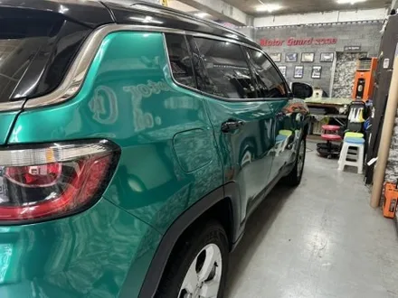 [부천 랩핑] jeep 컴패스 랩핑 다크 그린 전체랩핑 모터가드존 본점 / 부천 상이로