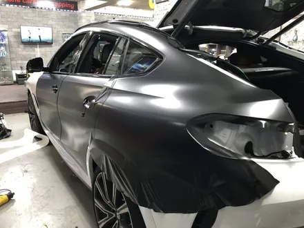 신형 bmw x4 xdrive 40i 사틴 블랙 랩핑 및 크롬 죽이기 작업 / 부천, 광명, 시흥