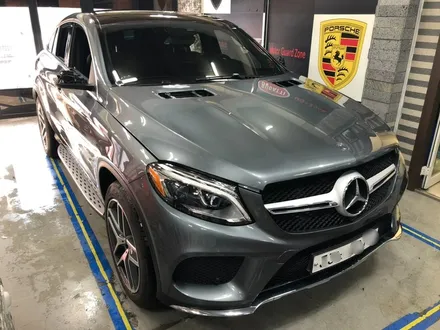 벤츠 gle쿠페 350d 사틴블랙 전체랩핑! 블랙에디션 랩핑하기! / 부천, 광명, 시흥
