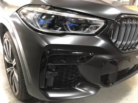 [자동차 랩핑] 신형 bmw x6 40d  사틴 블랙 무광 전체 랩핑 시공 부천 모터가드존 본점 / 부천 상이로