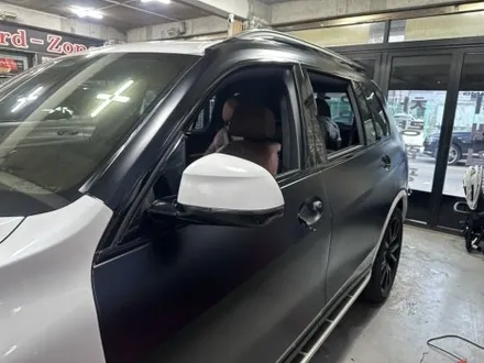 [모터가드존] bmw x7 고광택 사틴 무광 블랙 전체 랩핑 완성!! 부천 랩핑 / 부천 상이로