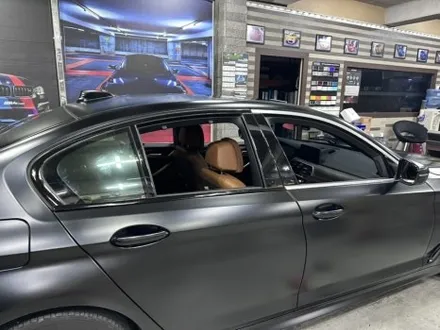 [인천랩핑]bmw g30 5시리즈 pet필름 울트라 사틴 블랙 무광 이벤트 전체 랩핑 시공! / 부천 상이로